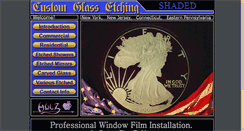 Desktop Screenshot of customglassetching.com